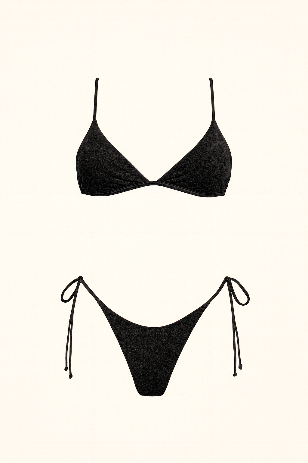 Elara Minimal Bikini in Chocolate Brown